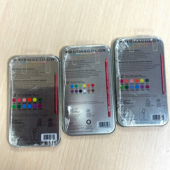 🖤Three Packs of Prismacolor 12 Ct Pencil Sets - Picture 2 of 2